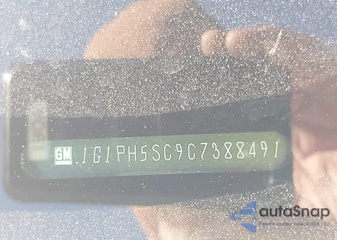 2012 Chevrolet Cruze Ltz из США, поврежденный, VIN 1G1PH5SC9C7388491